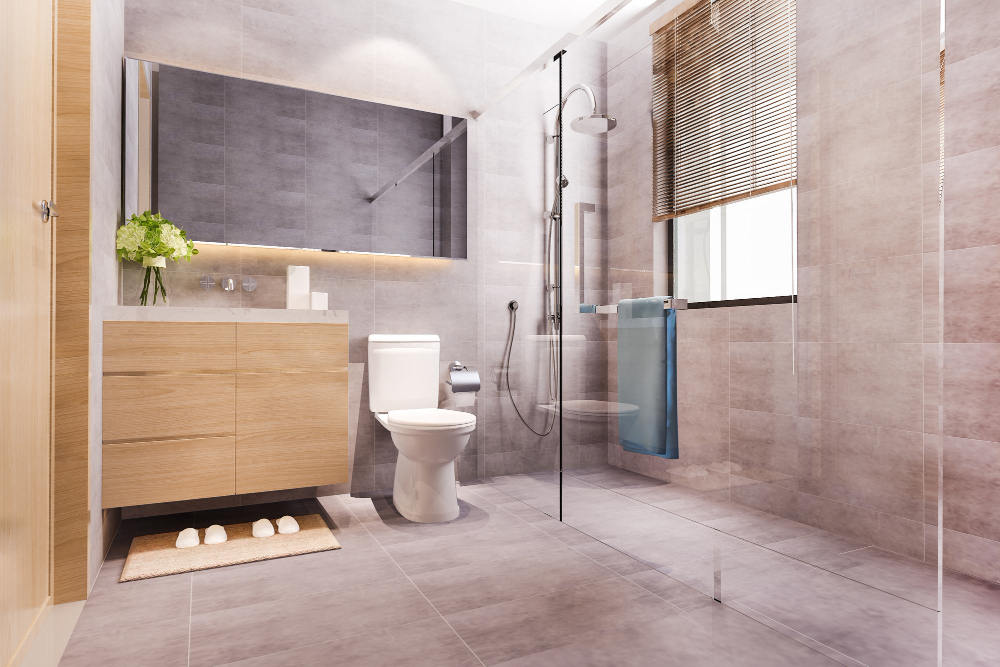 ruang kamar mandi kecil