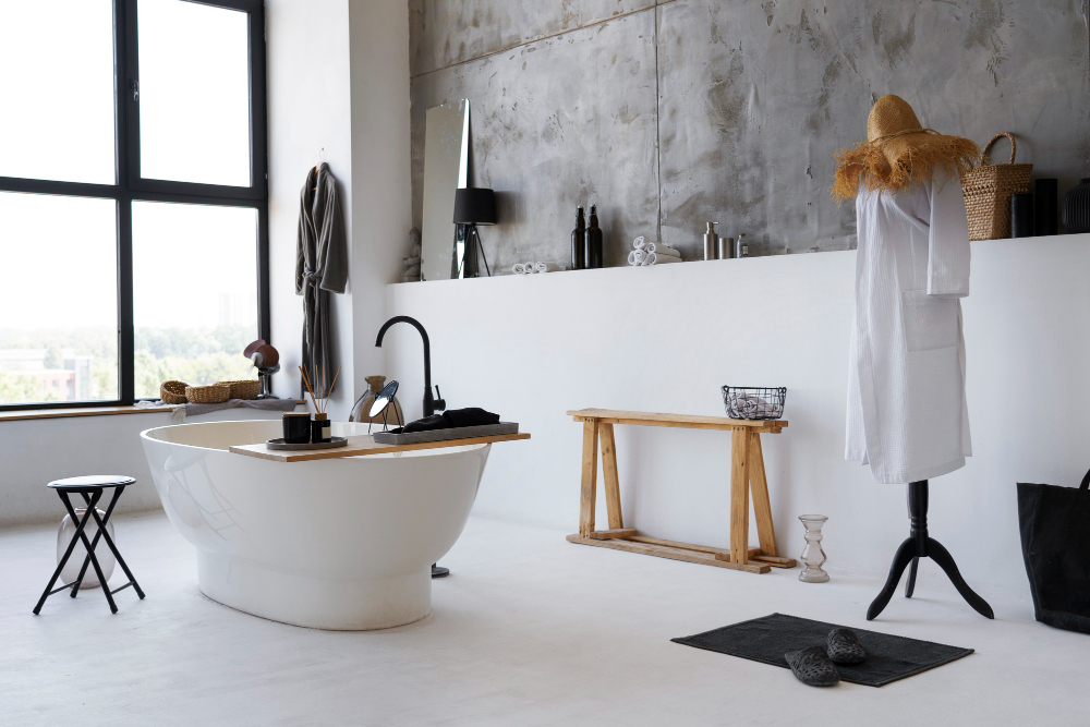 granit lantai kamar mandi
