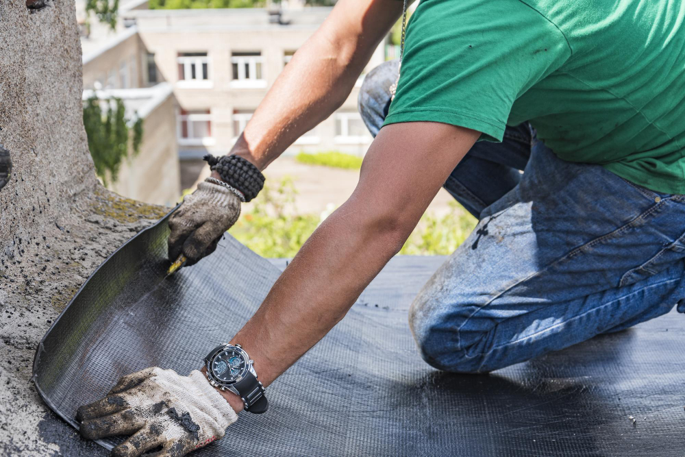 waterproofing dak beton