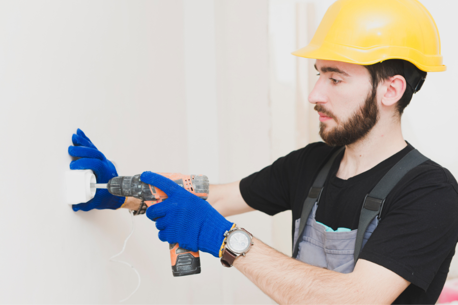 periksa kedalaman retak